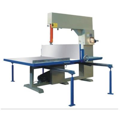 China Building Material Stores D&T Manual Vertical Foam Cutter Vertical Blade Cutting Machine for sale