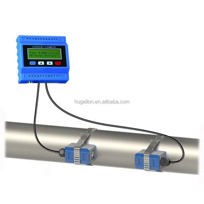 China TUF-2000M Flow Meters RS485 Ultrasonic Water Flow Module Flange Steel Ultrasonic Water Flow Meter for sale