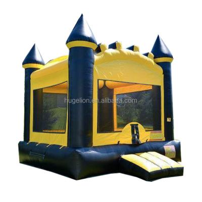 China Black and yellow camelot inflatable castle party waterproof inflatable bounce house for sale for sale