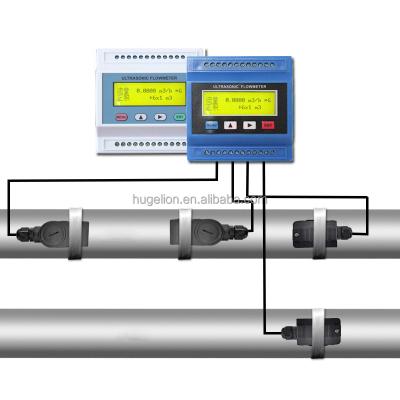 China Factory Supply Digital Ultrasonic Heat Meter Steel Flange On Btu Ultrasonic Flow Meter for sale