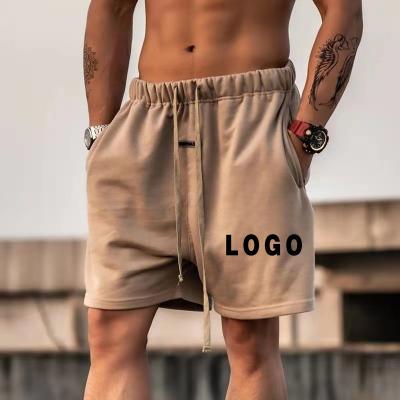 China Wholesale Summer QUICK DRY Streetwear Hip Hop Sweated Custom Logo Cotton Shorts Sports Casual Training Mens Shorts for sale