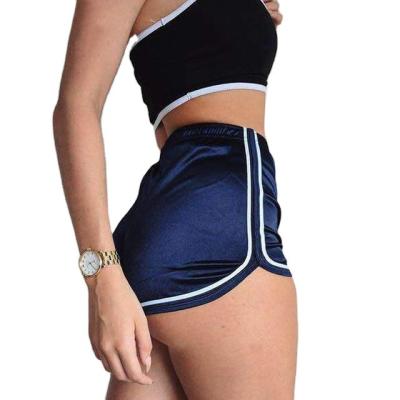 China QUICK DRY Summer Ladies Sports Running High Quality Stylish Gym Shorts Women Beach Wear Elastic Waist Hot Shorts for sale