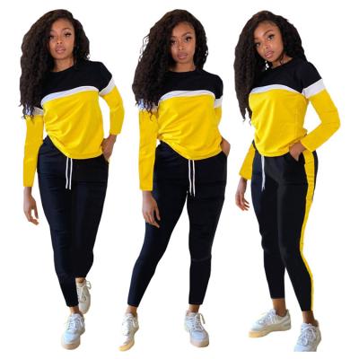 China Winter Breathable Wholesale Sportswear Drop Oversized Sweat Suits Set 2 Piece Sweatshirt And Sweatpants Tracksuits Jogging Suits For Women for sale