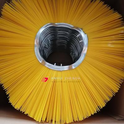 China 165x550mm Wafeltjeborstels voor Bobcat Road Sweeper Brush Replace Te koop