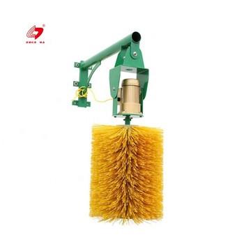 China Dariy Farm Equipment Automatic Scratching Spining Cow Brush With Motor Cattle Massage for sale