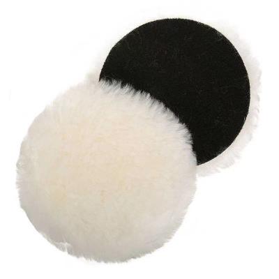 China White Pure Wool Polishing Disc Stickier And Firmer for sale