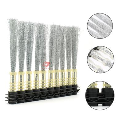 China Steel Airport Runway Sweeper Brush For Snow Cleaning for sale