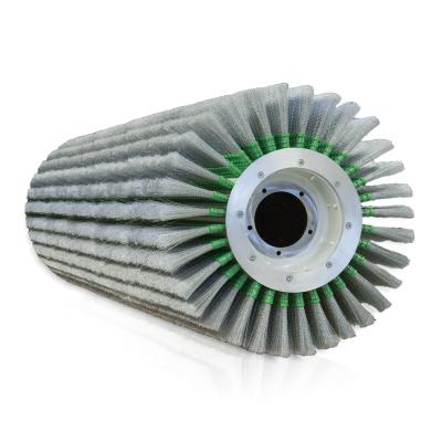 China Airport Cassette Steel Brushes For Runway Sweepers Cleaning Solutions for sale