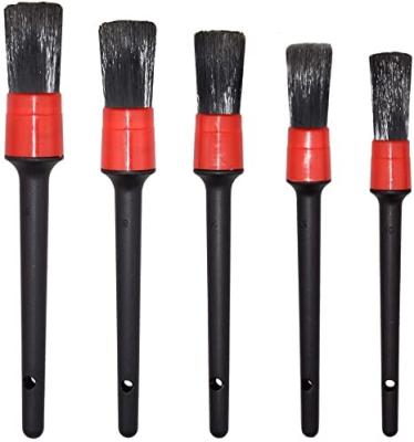 China 5 Pack Automotive Car Detailing Brush Kit Set For Wet And Dry Use for sale