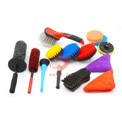 Chine La brosse de nettoyage sans fil de perceuse électrique 14pcs a adapté aux besoins du client pour la voiture à vendre