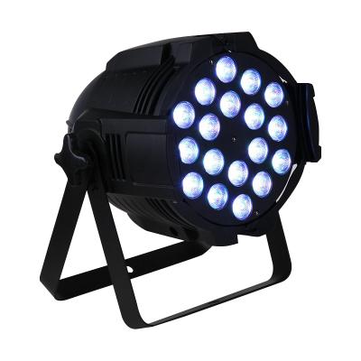 China Moving Head Stages Dmx Par Light Battery 18x18w for sale