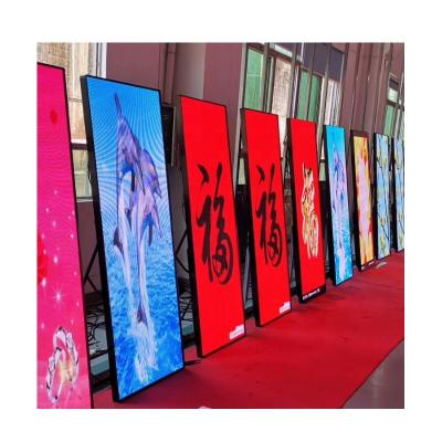 China Stage Performance Indoor P2 P2.5 P3 576x1920mm Led Full Color Poster High Brightness Led Display In Shopping Mall for sale