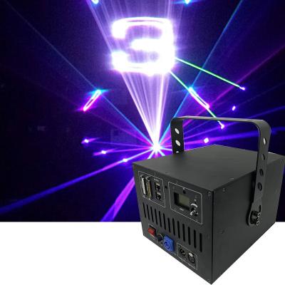 China 2022 new hot popular high brightness sale good quality 10W RGB laser stage light show for sale