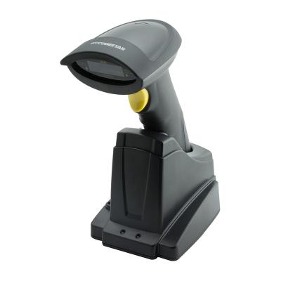 China Supermarket New Product Long Term Laser Barcode Reader Handheld Wireless 1D Barcode Scanner for sale