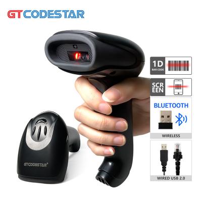 China ABS+PVC+PC Android X-9701B Wireless Handheld CCD Barcode Scanner For POS System for sale