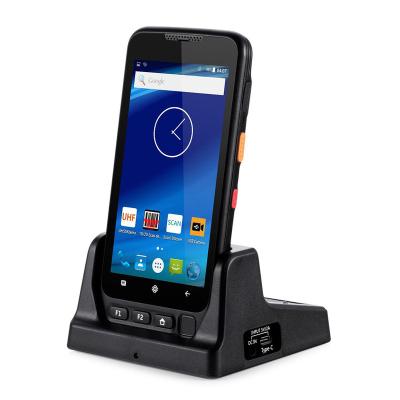 China Smartphone Mobile Phones 4G WIFI GPS NFC 1D 2D Barcode Industrial Android PDA Handheld Waterproof Scanner for sale