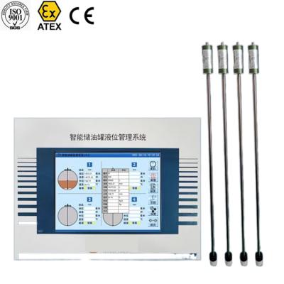 China 304 SRM901oil water interface level gauge sonole-oil level, density temperature oil liquid level sensor for sale