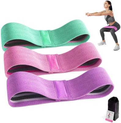 China 2020 Durable Elastic Exercise Bands Hip Circle Resistance Bands For Fitness for sale