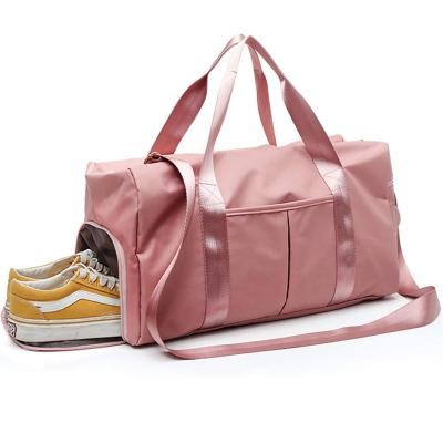 China Japan style multifunctional 19inches sports fleece business gym travel pack wet and dry bag with shoes compartment travel for short for sale