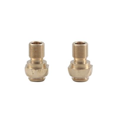 China Non Standard Brass Fittings Round Union Elbow Reducing Valve Parts for sale