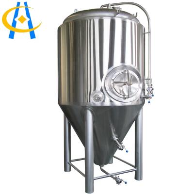 China food & Beverage Factory Hengcheng 10BBL Stainless Steel Craft Conical Beer Fermentation Tank for sale