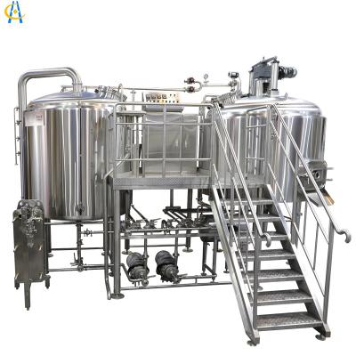 China food & Beverage Factory China 1hl 2hl 3hl 4hl 5hl Malt Stainless Steel Beer Brewing Equipment With Sight Light for sale