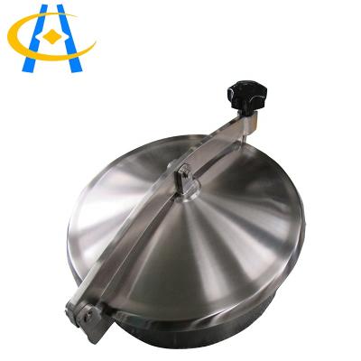 China Round water tank stainless steel sanitary manway door manhole with sight glass optional cover for sale