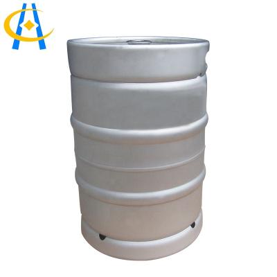 China Stainless Steel Rustproof American Style 1/4 Beer Keg In Slim 30l Beer Keg Price for sale