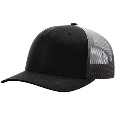 China ACE Black 112 COMMON Mesh Back Trucker Cap Snapback Hat for sale