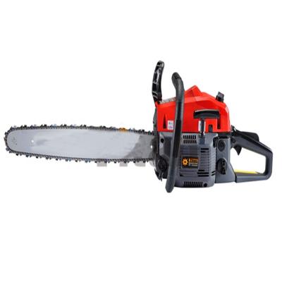 China 2-Stroke Pure Gasoline Saw Pure Gasoline Without Mix Log Saw Cutting Machine Hand Chainsaw for sale