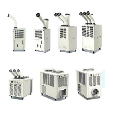 China Large Air Chiller Mobile Industrial Refrigeration Mobile Industrial Air Conditioner Hotel Workshop Cooling Equipment for sale