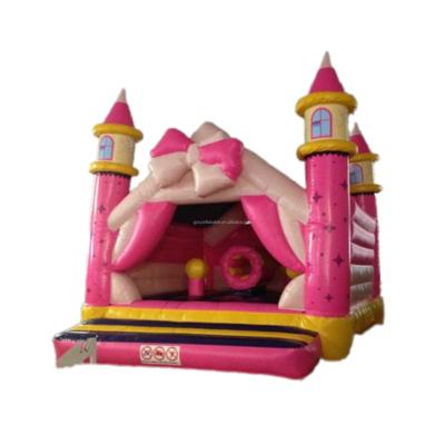 China exterior & Wholesale Indoor Princess Bouncy Castle Jumping Inflatable Playground Bouncer Toddler Pink Inflatable Bounce House For Backyard for sale