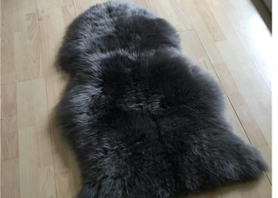 China Genuine Four Pelt Sheepskin Rugs , White Cream Natural Home Sheepskin Rug  for sale