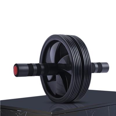 China New Two-wheel Quiet Home Fitness Wheel Abdominal Slimming Exercise Fitness Wheel for sale