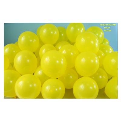 China Promotional Toy 12inch 10inch 5inch Solid Color Birthday Decoration Latex Balloons for sale