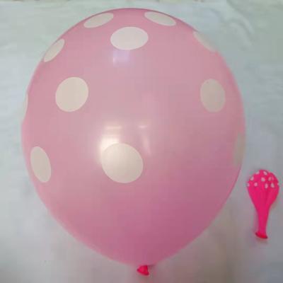 China Gift Toy Polka Glue Dot Printed Custom Fiesta Globo Globos Decorations Party Balloon/Balloon/Balloon for sale