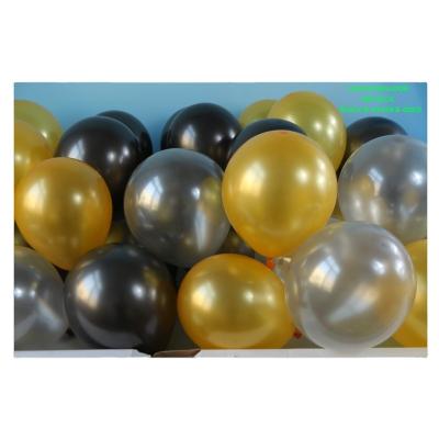 China Promotional Toy Pearl Metallic Metal Balloons For Wedding Party Decoration 12INCH Balloons for sale