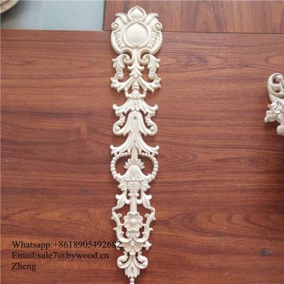 China Contemporary wood furniture appliques wood onlays carved wood appliques for sale