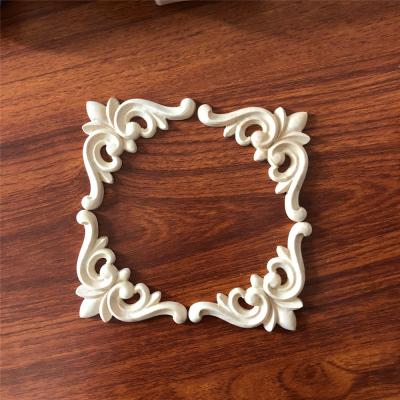 China Solid Wood Leaves Wooden Corner Sconce Small Wood Sconces Cheap Wooden Onlays Sconce for sale