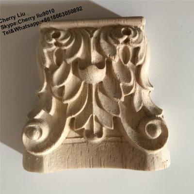 China Traditional CNC Wood Carving Decorative Hand Carved Wooden Braces for sale