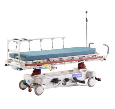 China Metal E-8 CE Approved Hospital Stretcher Price Whole Body X-Ray Transfer Stretcher Hospital Emergency Hydraulic Stretcher for sale