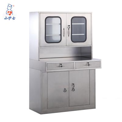 China High quality stainless steel G-13 stainless steel hospital cupboard, medical instrument cabinet for sale