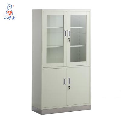 China G-18 hospital medical instrument epoxy coated steel cabinets, epoxy coated steel medical appliances cupboard for sale