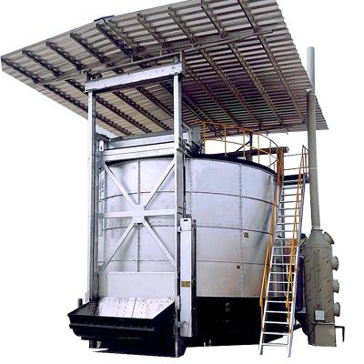 China Automatic Safety Fertilizer Fermentation Machine Fertilizer Composting Plant for sale