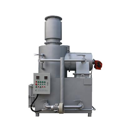 China Solid Economical Waste Hospital Waste Disposal Machinery 10-500kg/hr Smokeless Incinerator For Medical Waste for sale