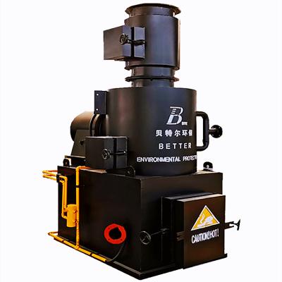 China Smokeless Hotels 30-150 kg/hour Medical Waste Incinerator Manufacturer With CE Certificate for sale