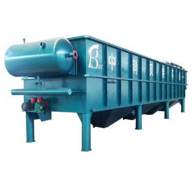 China Hotels 60m3/hour DAF Dissolved Air Flotation Machine Used In Wastewater Treatment System for sale