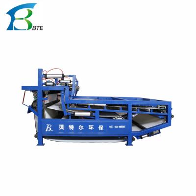 China Heavy Duty Hotels Sewage Treatment Equipment Sludge Belt Dewatering System Filter Press for sale