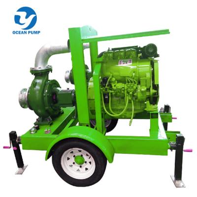 China Diesel Engine Driven Sand Pump Dewatering Pump For Sale for sale