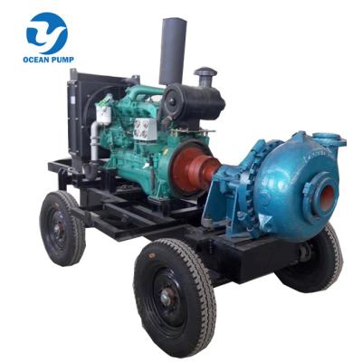 China Large particle diameter enabled hot sale 6 inch dewatering pump with long life span for sale